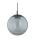 Sacramento Globe Pendant Ceiling Light Smoky Green-Gray Dark Bottle Green GX53-8