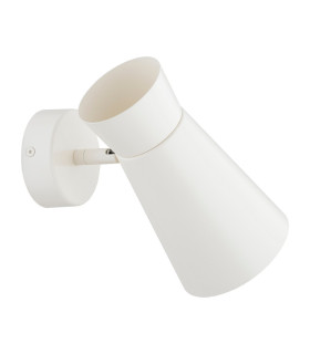 Lord Adjustable Single Spotlight Cream White E14-2