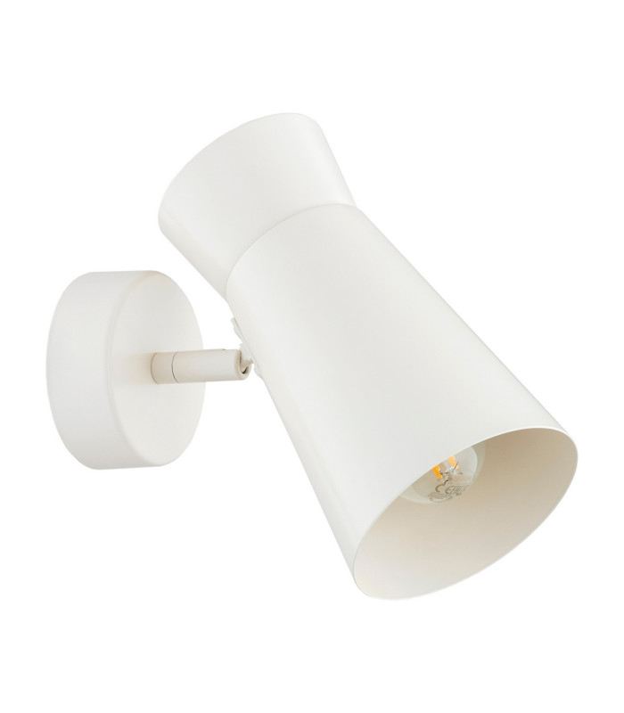 Lord Adjustable Single Spotlight Cream White E14-3