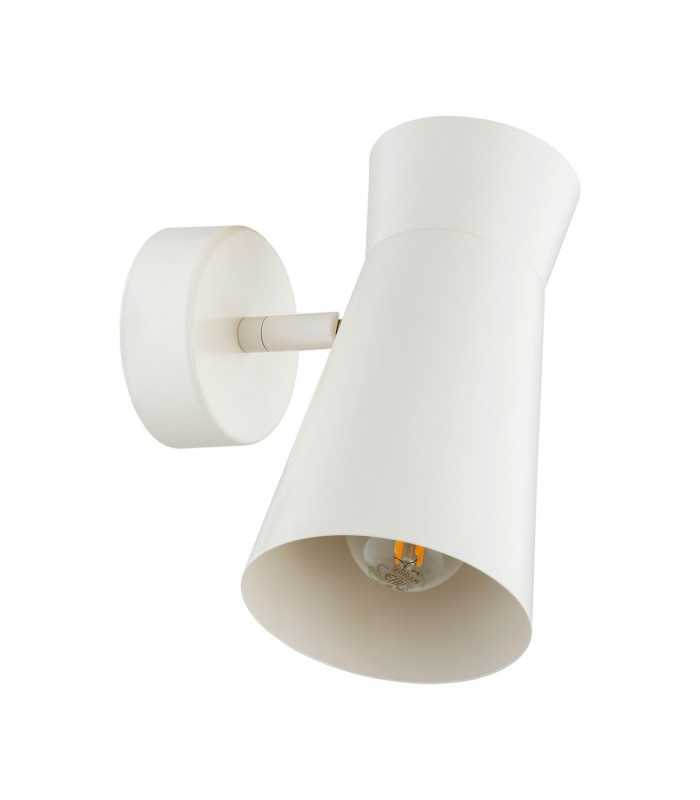 Lord Adjustable Single Spotlight Cream White E14-4