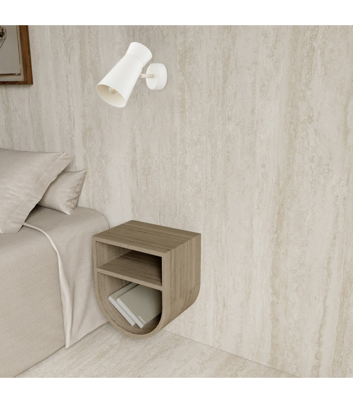 Lord Adjustable Single Spotlight Cream White E14-5