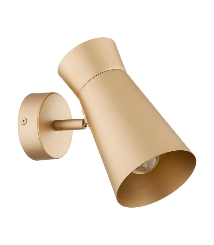 Lord Adjustable Single Spotlight Gold E14-3