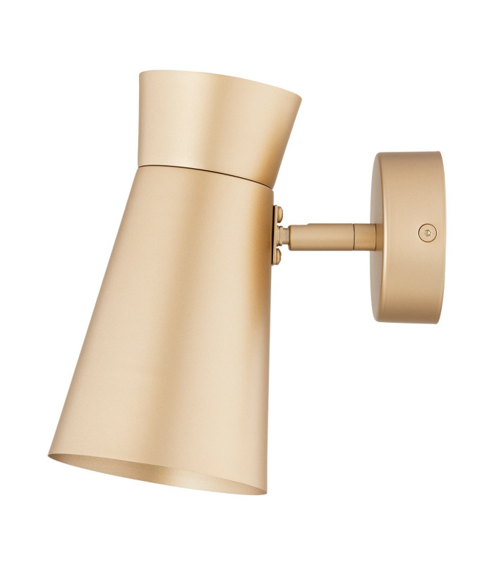 Lord Adjustable Single Spotlight Gold E14-7