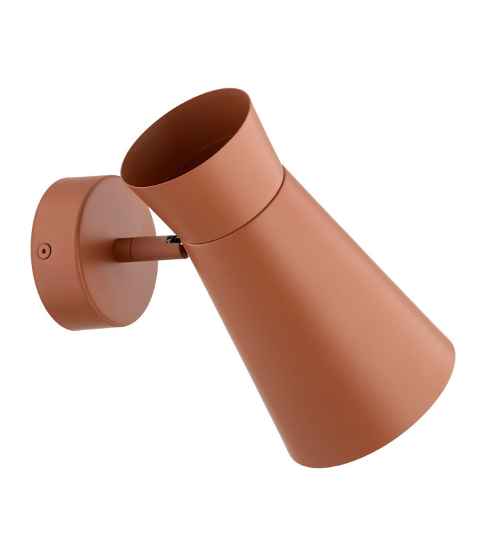 Lord Adjustable Single Spotlight Terracotta E14-2