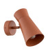 Lord Adjustable Single Spotlight Terracotta E14-3