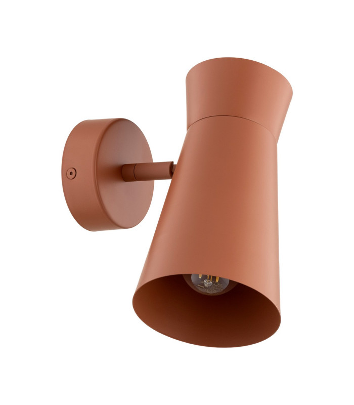 Lord Adjustable Single Spotlight Terracotta E14-6
