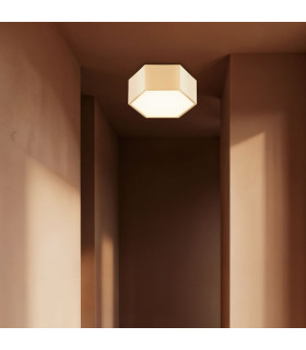 Libero LED Surface Mounted Downlight Gold 2125lm 3000K-2