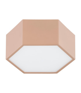 Libero LED Surface Mounted Downlight Peach 2125lm 3000K-2