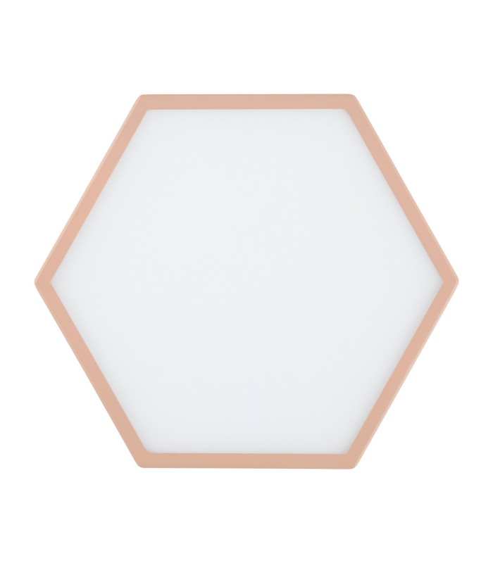 Libero LED Surface Mounted Downlight Peach 2125lm 3000K-6