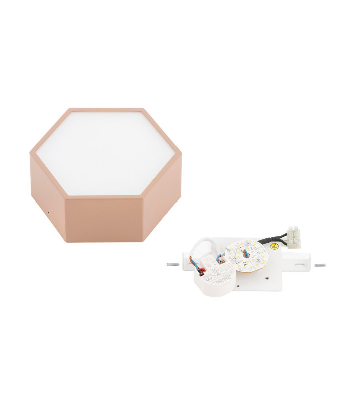 Libero LED Surface Mounted Downlight Peach 2125lm 3000K-7