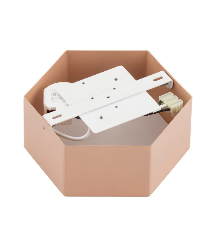 Libero LED Surface Mounted Downlight Peach 2125lm 3000K-8