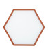 Libero LED Surface Mounted Downlight Terracotta 2125lm 3000K-6