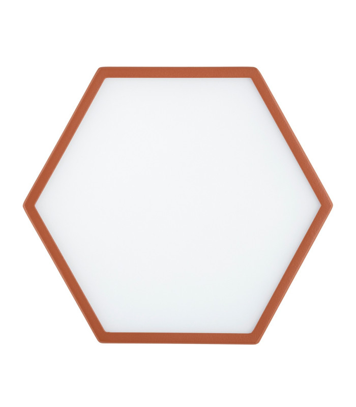 Libero LED Surface Mounted Downlight Terracotta 2125lm 3000K-6