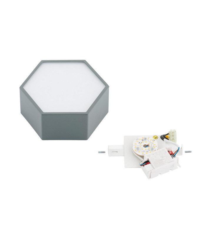 Libero LED Surface Mounted Downlight Dark Sage 2125lm 3000K-7
