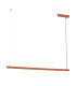 Miami LED Bar Pendant Ceiling Light Terracotta 3130lm 3000K-3