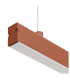 Miami LED Bar Pendant Ceiling Light Terracotta 3130lm 3000K-5