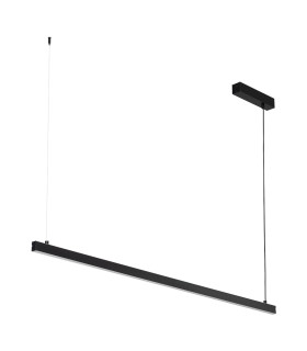 Miami LED Bar Pendant Ceiling Light Black 3130lm 3000K-1