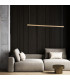 Miami LED Bar Pendant Ceiling Light Gold 3130lm 3000K-2