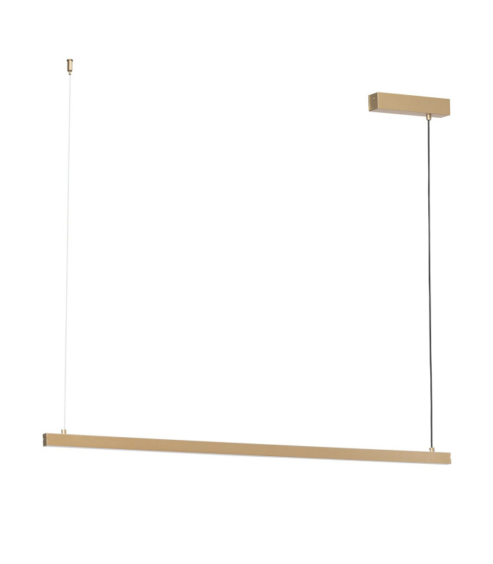 Miami LED Bar Pendant Ceiling Light Gold 3130lm 3000K-4