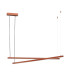 Miami LED Bar Pendant Ceiling Light Terracotta 6260m 3000K-5