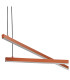 Miami LED Bar Pendant Ceiling Light Terracotta 6260m 3000K-6