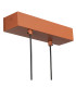 Miami LED Bar Pendant Ceiling Light Terracotta 6260m 3000K-11