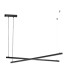 Miami LED Bar Pendant Ceiling Light Black 6260m 3000K-1