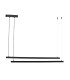 Miami LED Bar Pendant Ceiling Light Black 6260m 3000K-3