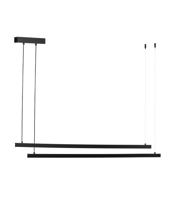 Miami LED Bar Pendant Ceiling Light Black 6260m 3000K-3