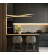 Miami LED Bar Pendant Ceiling Light Gold 6260m 3000K-2
