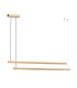 Miami LED Bar Pendant Ceiling Light Gold 6260m 3000K-3