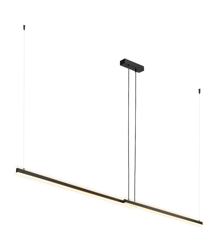 Miami LED Bar Pendant Ceiling Light Black 6260m 3000K-6