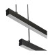 Miami LED Bar Pendant Ceiling Light Black 6260m 3000K-7