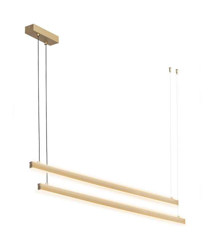 Miami LED Bar Pendant Ceiling Light Gold 6260m 3000K-5