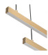 Miami LED Bar Pendant Ceiling Light Gold 6260m 3000K-6