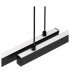 Miami LED Bar Pendant Ceiling Light Black 6260m 3000K-9