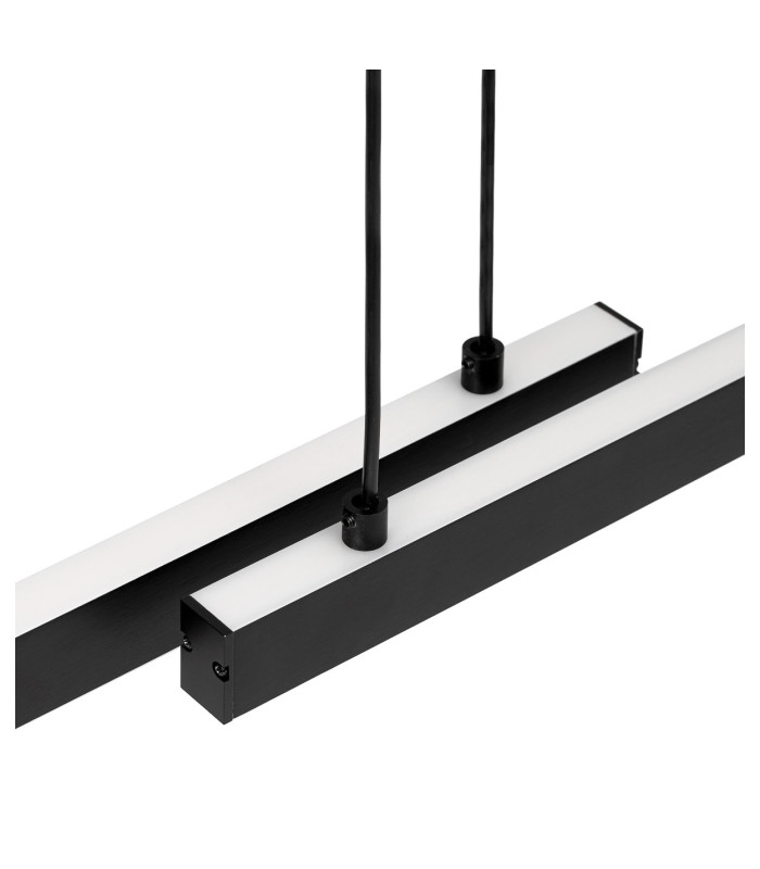 Miami LED Bar Pendant Ceiling Light Black 6260m 3000K-9