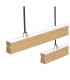 Miami LED Bar Pendant Ceiling Light Gold 6260m 3000K-7