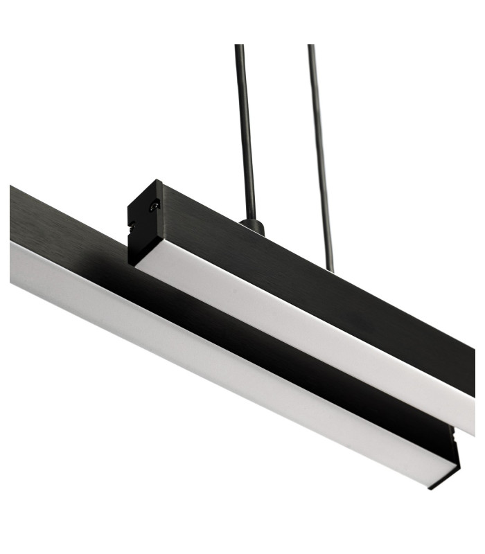 Miami LED Bar Pendant Ceiling Light Black 6260m 3000K-10