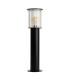 Norfolk 52cm Outdoor Bollard Black Clear Glass E27 IP44-1