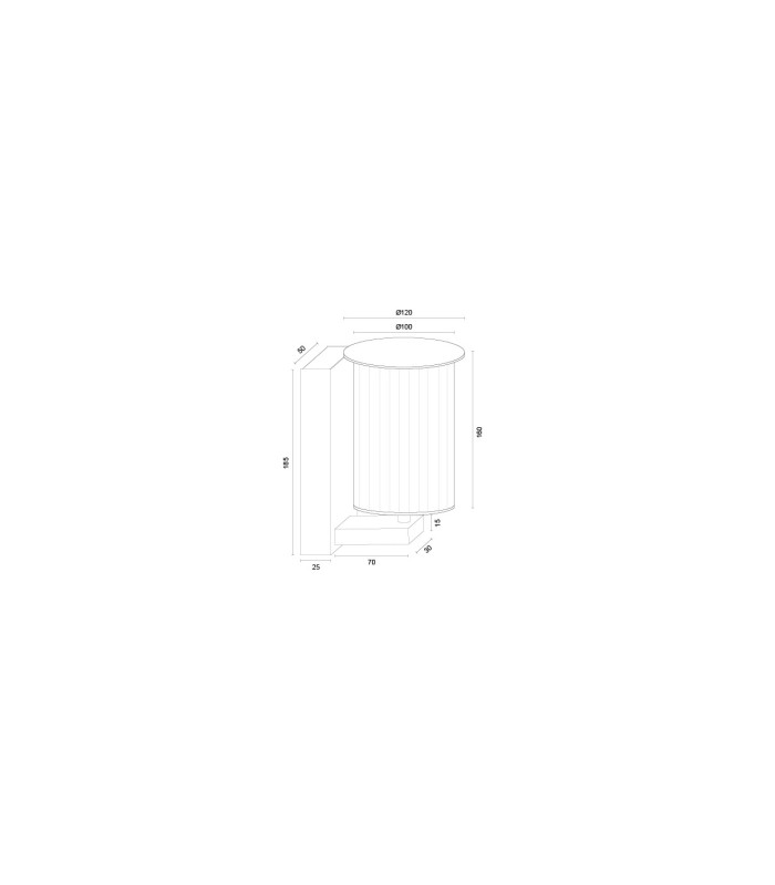 Norfolk Outdoor Wall Lantern Black Clear Glass Shade E27 IP44-9
