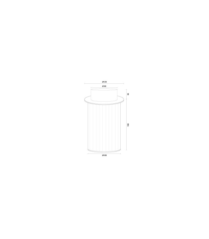 Norfolk Outdoor Surface Mounted Downlight Black Clear Glass Shade E27 IP44-8