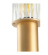 Norfolk 52cm Outdoor Bollard Gold Clear Glass E27 IP44-5