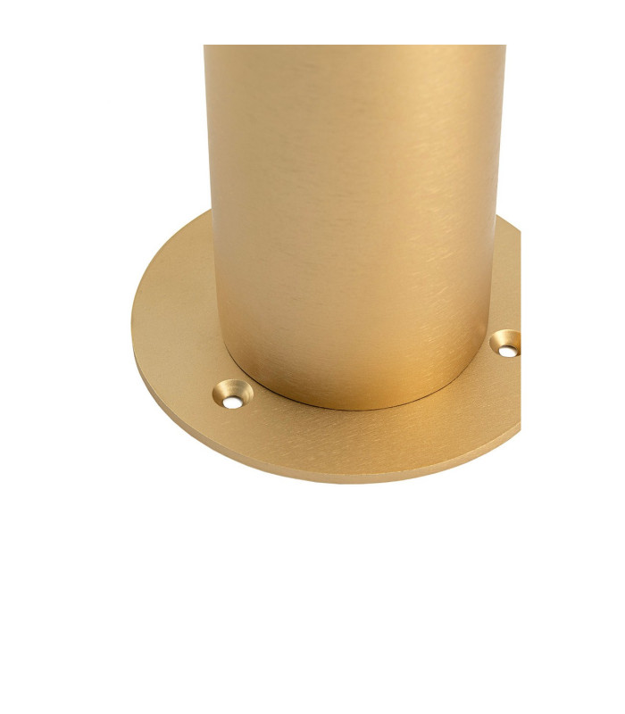 Norfolk 52cm Outdoor Bollard Gold Clear Glass E27 IP44-6