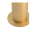 Norfolk 124cm Outdoor Bollard Gold Clear Glass E27 IP44-7