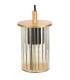 Norfolk Slim Pendant Ceiling Light Gold Transparent Glass E27 IP44-4