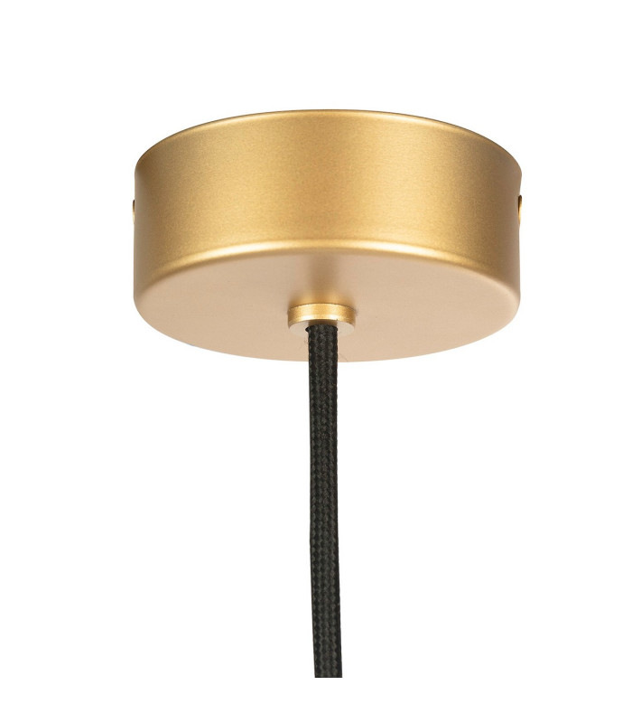 Norfolk Slim Pendant Ceiling Light Gold Transparent Glass E27 IP44-5