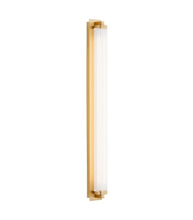 Hampton Integrated LED Wall Lamp Brushed Brass  3000K-1