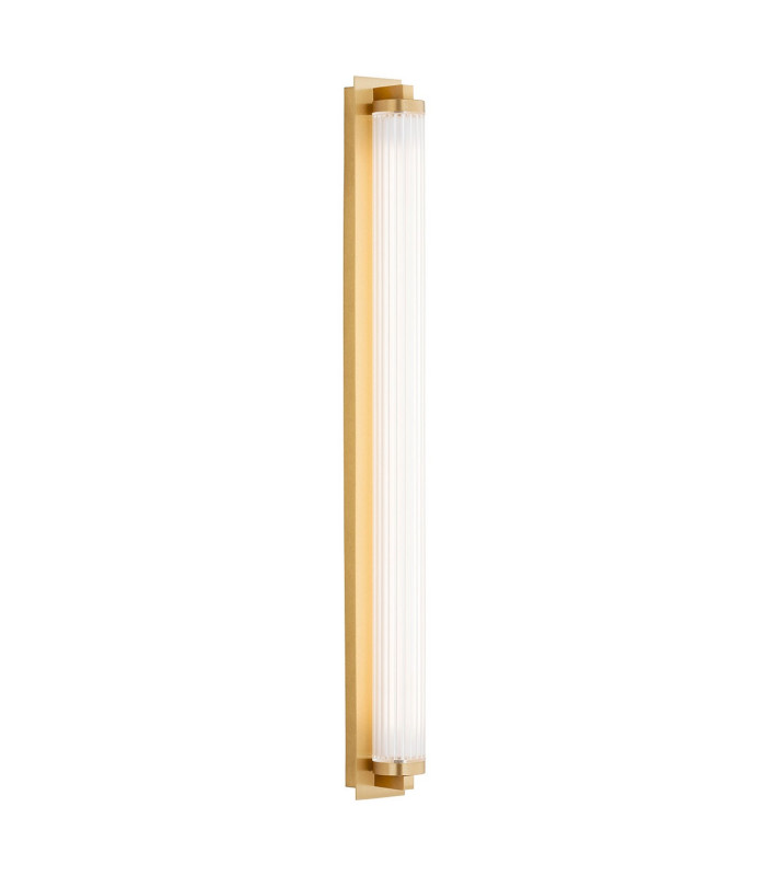 Hampton Integrated LED Wall Lamp Brushed Brass  3000K-1