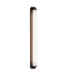 Hampton Integrated LED Wall Lamp Brushed Titanium  3000K-1